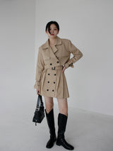 トレンチクロップジャケット / Trench Crop Jacket (3color)