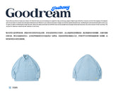 DAKYAM 2023 A/W フットボールパターンサッカールーズクールドライスポーツシャツ