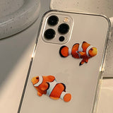 クラウンフィッシュアイフォンケース/Crown Fish Phone Case