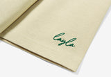 シグネイチャーバックレタリングフレンチショートスリーブTシャツT65/Signature Back Lettering French Short Sleeve T65 Beige