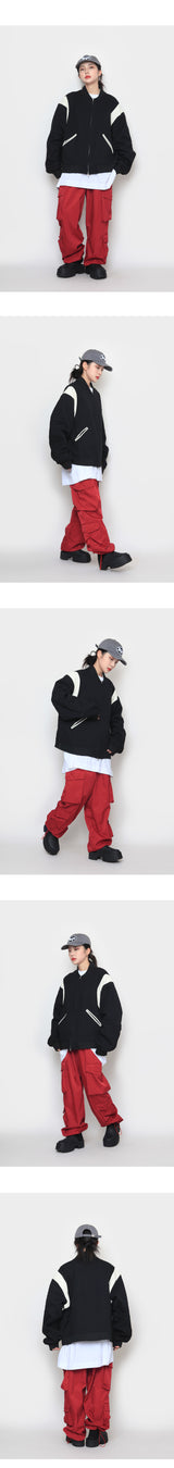 ウォッシュナイロンカーゴパンツ / Washa nylon cargo pants