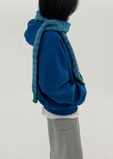 グリークブラッシュフーデッドTシャツ/Greek Brushed Hooded T-Shirt (3color)