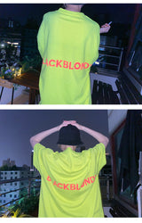 クラシックスプレーロゴTシャツ/BBD Classic Sprayed Logo Short Sleeve Tee (Neon) (6568543649910)