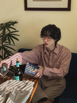 24SSマイルドポケットコットンシャツ (3 color)