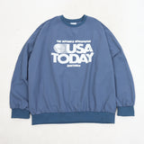 USAナイロンユニフォームスウェット / USA Nylon Uniform Sweatshirt_2color