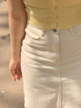 イージーコットンロングスカート / Easy Cotton Long Skirt (3 colors)