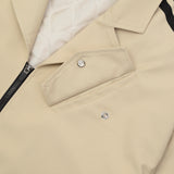 [UNISEX] サテントリムパッデッドレーシングジャケット