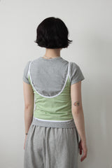 ribbon sleeveless (4color)