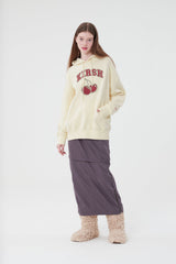 アーチロゴチェリーフーディー／ARCH LOGO CHERRY HOODIE [CREAM]