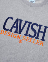 セリフ刺繡スウェットシャツ/SERIF EMB SWEATSHIRT GREY(CV2CFUM470A)