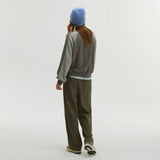 HUDDLING PENGUIN RAGLAN SWEATSHIRT_GRAY