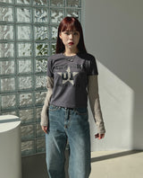 レイヤードスターTシャツ/Layered Star T-shirt (2color)