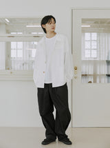 ユニセックスダッフルジャケット / unisex duffle jacket white