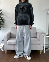 サイドスナップワイドスウェットパンツ