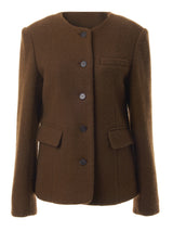 HAIRY WOOL MUFFLER COAT_BROWN (6638381203574)
