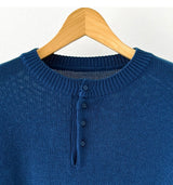 モカラウンドボタンニット/MOCA ROUND BUTTON KNIT(6COLOR)