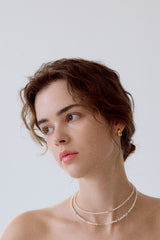 Water Drop One-touch Earrings (XL)