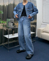 デコレーションセットアップパンツ/MG706,707 Decoration Set-Up Pants (Set - Up / 2 colors)