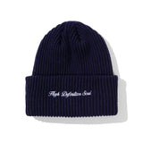 CURSIVE LOGO BEANIE - NAVY (6642968789110)