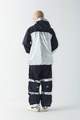 ポットXシルバーストレッチジョガーパンツ / BR2223FWPT02S0 POT-X SILVER STRETCH JOGGER PANTS NAVY