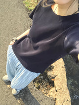 プリーツTシャツ