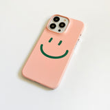 スマイルピンク (マットフォーンケース)