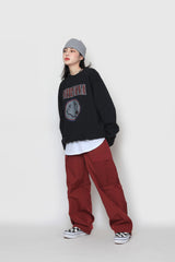 スマイルブラックニルバーナスウェットシャツ / Smile Black Nirvana Sweatshirt