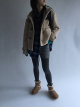 Short duffel coat