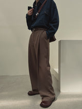f/w デプスワイドスラックス (4 color)
