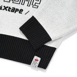 ドゥードゥルチェリーピクセルグラフィックニット／DOODLE CHERRY PIXEL GRAPHIC KNIT [WHITE]