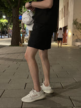 ラガーレーススリットスリーブレスシャツ/Lager Ice Slit Sleeveless Shirt (2 colors)