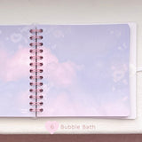Heart pocket ♡ twin ring notebook