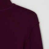 Basic Ribbed High-Neck