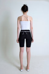 ストリングチューブトップ/STRING TUBETOP WHITE