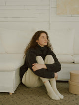 Lambswool knit jogger pants (6654566695030)