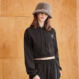 VZ Printing Crop Hood Black