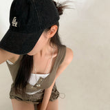[Bellide made] Get-Up Snap Button Sleeveless