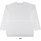 カッティングオーバー長袖Tシャツ