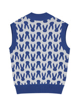 MOON BUNNY MONOGRAM VEST ULTRAMARINE (6586529742966)