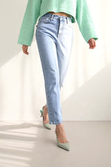 クルエラジーンズ / CREUELLA JEANS / UNBALANCE STRAIGHT DENIM PANTS