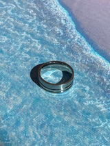 ASCLO Out Line Ring (Silver) (6568534212726)