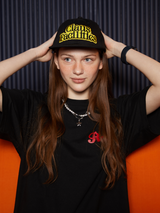 C/F FLAT CAP BLACK