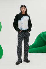 FLIP Jacquard Knit_Black (6684846719094)