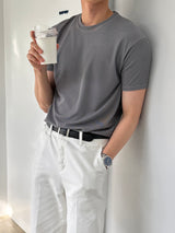 デイパーフェクトマッスルフィットアイスバンドショートスリーブTシャツ / Day Perfect Muscle Fit Ice Bundo Short-Sleeved T-Shirt (9 colors)