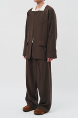 Oriental Rope Wide Trousers (2color)