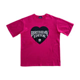 ビッグハーツハーフTシャツ / TOM'S BIG HEARTS HALF-T PINK