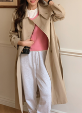 [SHOPPERMADE] Belgian Double Trench Coat (3color)
