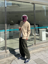 スムースツーウェイニットジップアップ