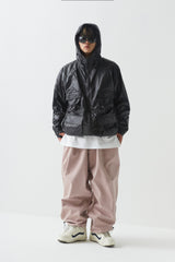 ロゴコットンスーパーワイドパンツ / BSR2223FWPT007 LOGO COTTON SUPER WIDE PANTS INDY PINK