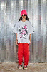 チューブキャットTシャツ/tube cat tee _ pink